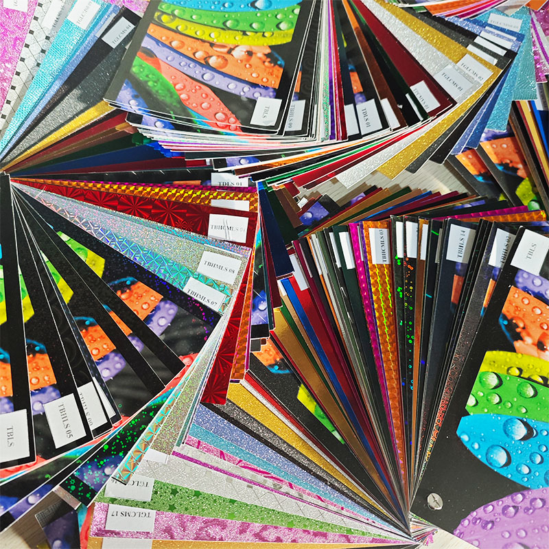 ປະເພດຂອງຮູບເງົາ lamination ຄວາມຮ້ອນ Taian ສະແດງຫນັງສືຕົວຢ່າງ