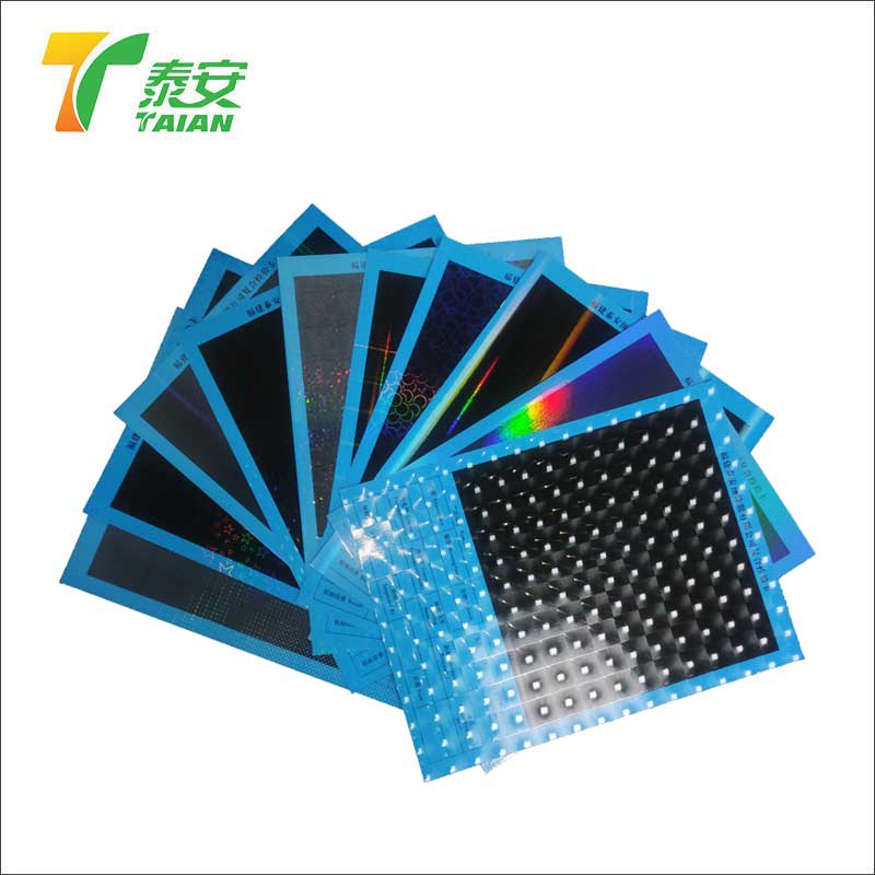 Custom Transparent Plastic Holographic Thermal Lamination Film